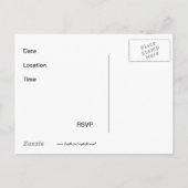 Invitation Carte Postale Coworkers de chat amusant / Parti de bureau (Dos)