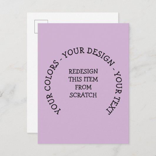 Invitation Carte Postale Créez les vôtres (Devant / Derrière)