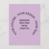 Invitation Carte Postale Créez les vôtres (Devant)