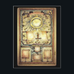 Invitation Carte Postale 'CryptoMagic', porte-monnaie personnalisable ou ca<br><div class="desc">Cette carte CryptoMagical HODL est destinée à la personnalisation. Le premier est pour les détails de chaîne de blocage/crypto et des informations où vous pouvez aussi ajouter des codes QR pour référence à des sites Web, des informations de prix etc et l'adresse publique de votre porte-monnaie. L'arrière est l'endroit où...</div>