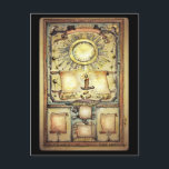 Invitation Carte Postale 'CryptoMagic', porte-monnaie personnalisable ou ca<br><div class="desc">Cette carte CryptoMagical HODL est destinée à la personnalisation. Le premier est pour les détails de chaîne de blocage/crypto et des informations où vous pouvez aussi ajouter des codes QR pour référence à des sites Web, des informations de prix etc et l'adresse publique de votre porte-monnaie. L'arrière est l'endroit où...</div>