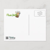 Invitation Carte Postale Cupcake d'invitation - Carlin (Dos)