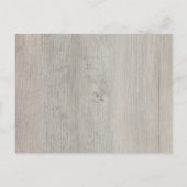 Invitation Carte Postale Cute Rustic Woodland Animaux Première fête d'anniv (Dos)