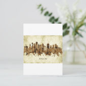 Invitation Carte Postale Dallas Texas (Debout devant)