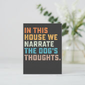 Invitation Carte Postale Dans cette Assemblée, nous rapportons les pensées  (Debout devant)