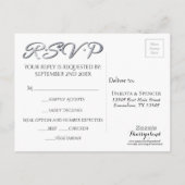 Invitation Carte Postale Déco Art Déco Vert Géométrique | Arborescence mode (Dos)