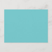 Invitation Carte Postale Décollage ! Fête d'anniversaire Fusée spatiale (Dos)