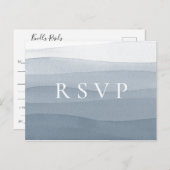 Invitation Carte Postale Demande de réponse de mariage à chanson demandée a (Devant / Derrière)