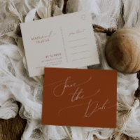 Désert de Whimsical | Rust Enregistrer La Date Car