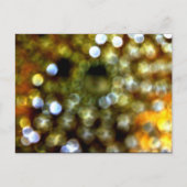 Invitation Carte Postale Design Gold (Devant)