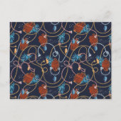 Invitation Carte Postale Deux Poissons De Moins Dans La Partie D'Engagement (Dos)