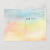 Invitation Carte Postale Dîner Amical (Dos)