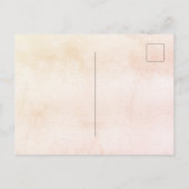 Invitation Carte Postale Dîner d'action de grâces fleurs orange tombent vin (Dos)