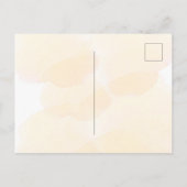 Invitation Carte Postale Dîner d'action de grâces tournesols chute d'eucaly (Dos)