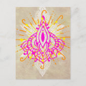 Invitation Carte Postale Diwali (Devant)