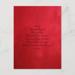 Invitation Carte Postale Double Bonheur Mariage