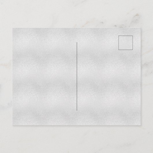 Invitation Carte Postale Douche nuptiale rose brillant parties scintillant (Dos)