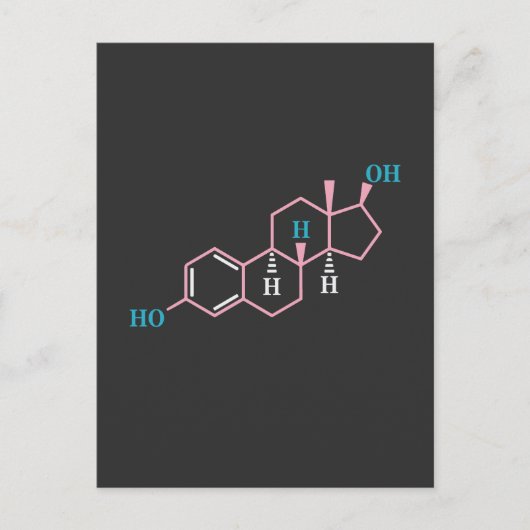 Invitation Carte Postale Drôle Transgenre Trans Fierté LGBT Droits Estrogèn (Devant)