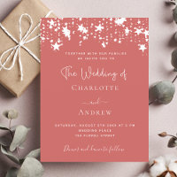 Dusty Earth étoiles mariage élégant