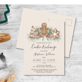 Invitation Carte Postale Échange de cookies