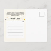 Invitation Carte Postale Élégante classe de diplômés de 2024 Keepsaké Gradu (Dos)