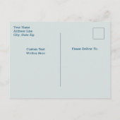 Invitation Carte Postale Eléphants dans Marine & Mint Baby Boy Twins Douche (Dos)