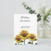 Invitation Carte Postale Ensembles de kits de packages de mariage pas chers (Debout devant)