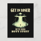 Invitation Carte Postale Entrez les perdants - Nous faisons des trucs de fe (Devant)