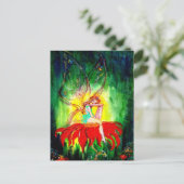 INVITATION CARTE POSTALE ÉQUIPES D'IRISES (Debout devant)