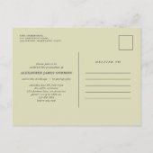 Invitation Carte Postale Et donc l'aventure commence l'expérience de gradua (Dos)