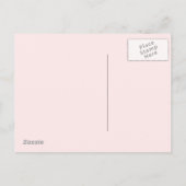 Invitation Carte Postale Étape du centre (Dos)