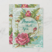 Invitation Carte Postale êtes-vous ma servante d'accueil ? (Devant / Derrière)