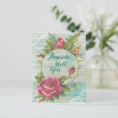 Invitation Carte Postale êtes-vous ma servante d'accueil ? (Debout devant)