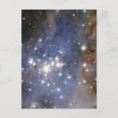 Invitation Carte Postale Étoiles de diamant en Carina Nebula Hubble Space (Devant)