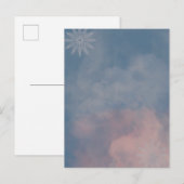 Invitation Carte Postale Etoiles et nuages Ciel (Devant / Derrière)