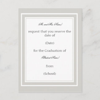 Invitation Carte Postale Faire-part/Invitation personnalisée