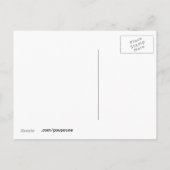 Invitation Carte Postale faisons la fête ! (Dos)