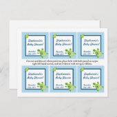 Invitation Carte Postale Favoriser les étiquettes Turtle Reef Ocean Sea Tur (Devant / Derrière)