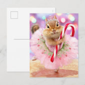 Invitation Carte Postale Fée à Prune de Tamia (Devant / Derrière)