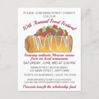 Festival mexicain de la cuisine tex mex Chimichang