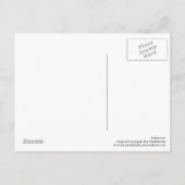 Invitation Carte Postale Fête (Dos)