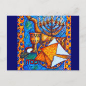 Invitation Carte Postale Fête (Devant)