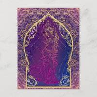 Fête de danse de danse du ventre marocaine Purple