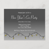 Invitation Carte Postale Fête de la Saint Sylvestre 2024 (Devant)