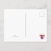 Invitation Carte Postale Fête de l'Indépendance (Dos)