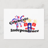 Invitation Carte Postale Fête de l'Indépendance (Devant)