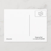 Invitation Carte Postale Fête De Plage Avec Balles De Plage (Dos)