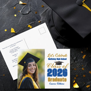 Invitation Carte Postale Fête de remise des diplômes de la promotion 2026 e