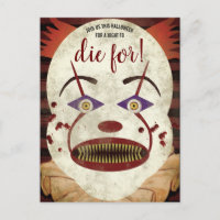 Fête d'Halloween du Clown déplaisant
