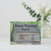 Invitation Carte Postale Fête du Réchauffement de la Maison ! (Debout devant)